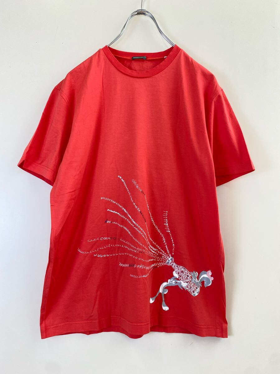 ★ GREENCLUB ルーニーチューンズ Tシャツ Dオレンジ サイズ4 ◆ トゥイーティー 半袖 カットソー グリーンクラブ ◆W27 いKSY3-08