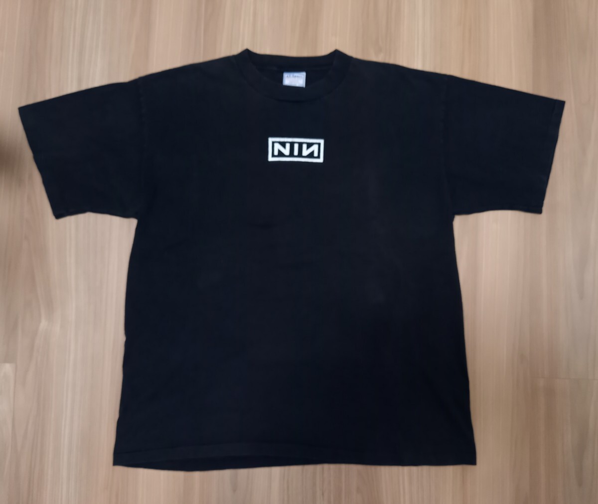 XL Special box Logo футболка 90sna in дюймовый ногти zNIN Vintage USA производства ( осмотр NIRVANAre Chile oasis Metallica greenday RAGE Downward suede