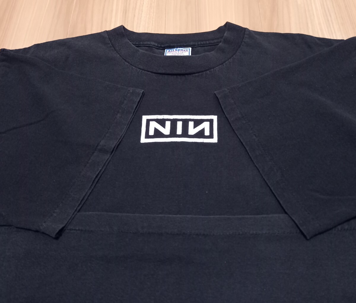 XL Special box Logo футболка 90sna in дюймовый ногти zNIN Vintage USA производства ( осмотр NIRVANAre Chile oasis Metallica greenday RAGE Downward suede