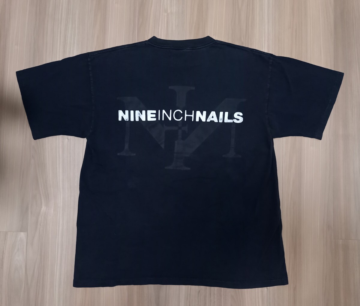XL Special box Logo футболка 90sna in дюймовый ногти zNIN Vintage USA производства ( осмотр NIRVANAre Chile oasis Metallica greenday RAGE Downward suede