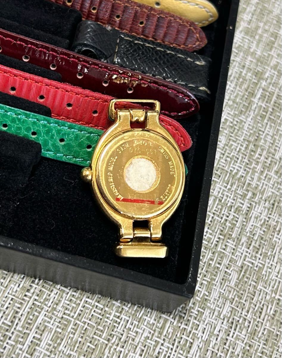 FENDI カメレオン　ウォッチ　動作品　8色　チェンジベルト　フェンデ?！⊥髸r計　640L レディース　正規(guī)品　稼動品