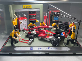  Hongwell производства 1/43 Minya ma рейсинг pito Crew 