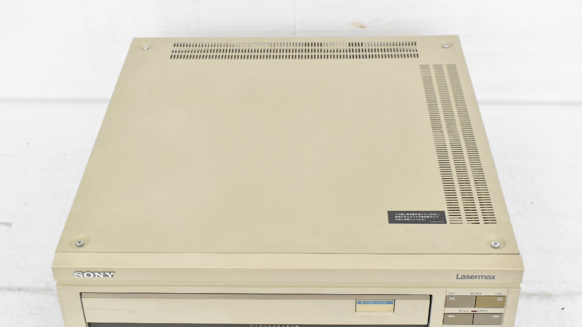 【 J 】298 SONY LDP-2000 LDプレイヤー ソニー 3106385