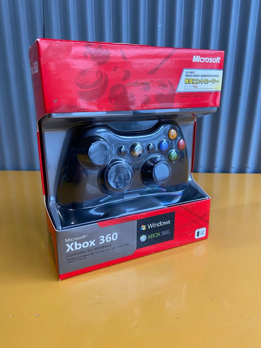 C3H2-5060316[ нераспечатанный ] Microsoft игра контроллер проводной /Xbox/Windows соответствует черный Xbox360 Controller for Windows
