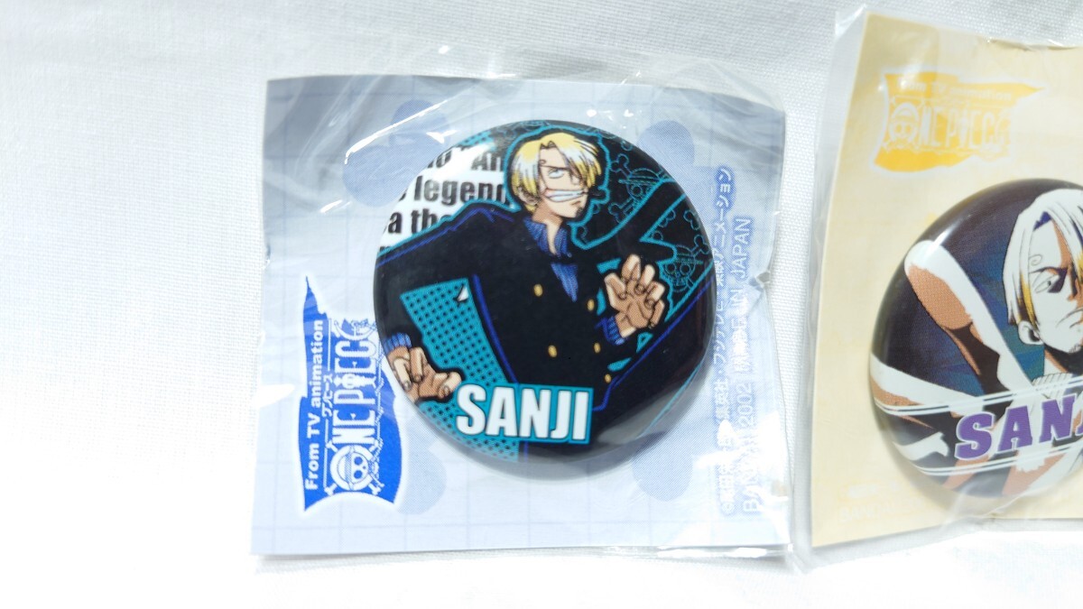 ONE PIECE* One-piece timbaji[ Sanji ]3 вида комплект alaba старт сборник не использовался первый период редкий жестяная банка значок 
