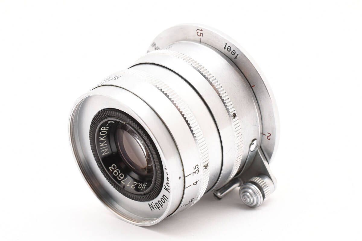 [ редкий линзы ] Nikon Nikon NIPPON KOGAKU NIKKOR-Q*C 5cm F3.5 L крепление 
