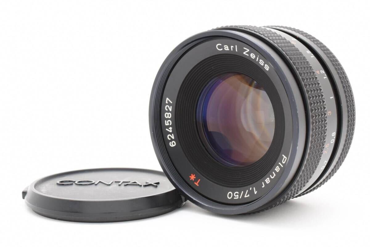 CONTAX Carl Zeiss Planar T* 50mm F1.7 AEJ コンタックス カールツァイス プラナー MFレンズ