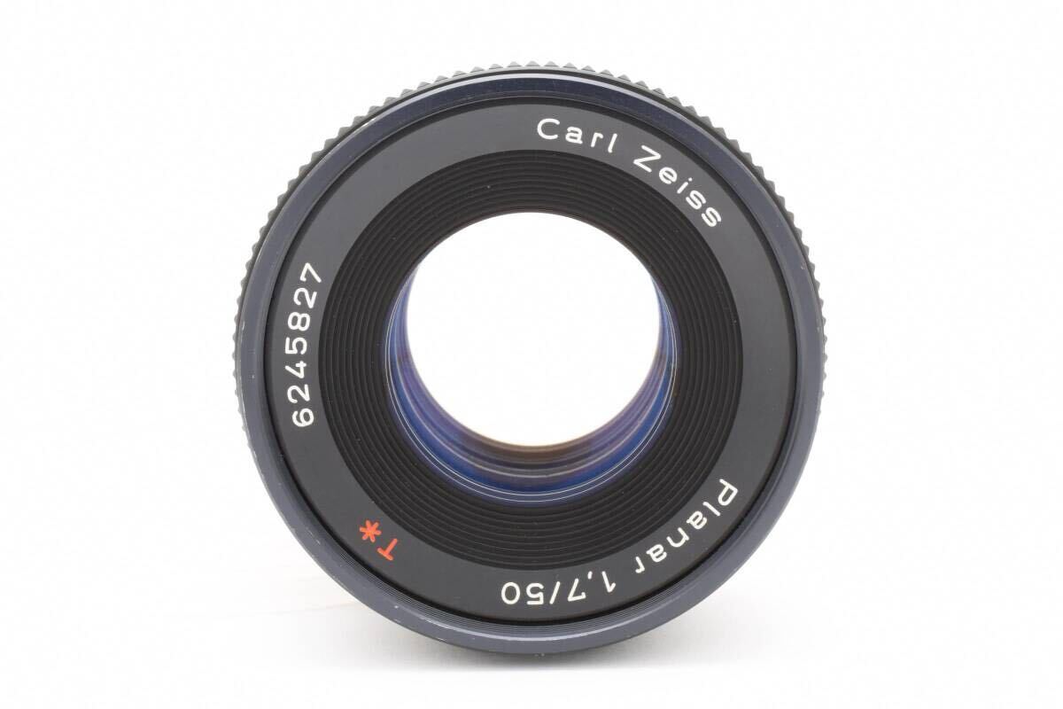 CONTAX Carl Zeiss Planar T* 50mm F1.7 AEJ コンタックス カールツァイス プラナー MFレンズ