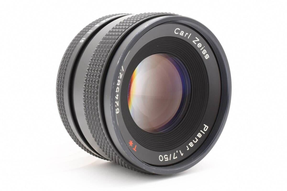 CONTAX Carl Zeiss Planar T* 50mm F1.7 AEJ コンタックス カールツァイス プラナー MFレンズ