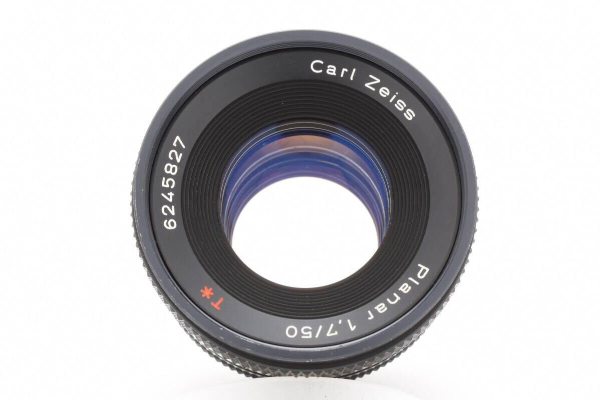 CONTAX Carl Zeiss Planar T* 50mm F1.7 AEJ コンタックス カールツァイス プラナー MFレンズ