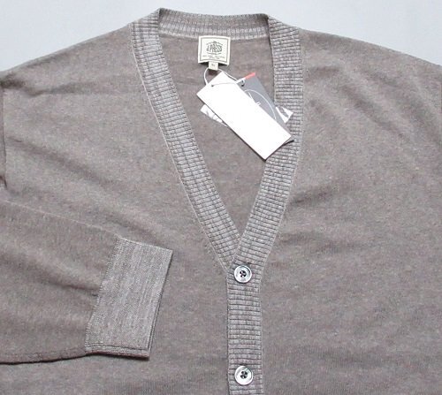  новый товар J * Press /J.PRESS Zegna клапан(лампа) . шерсть кардиган / letter pack почтовый сервис \600/ обычная цена 23100 иен /5L(122-130)/KROXBW0302/ бежевый 