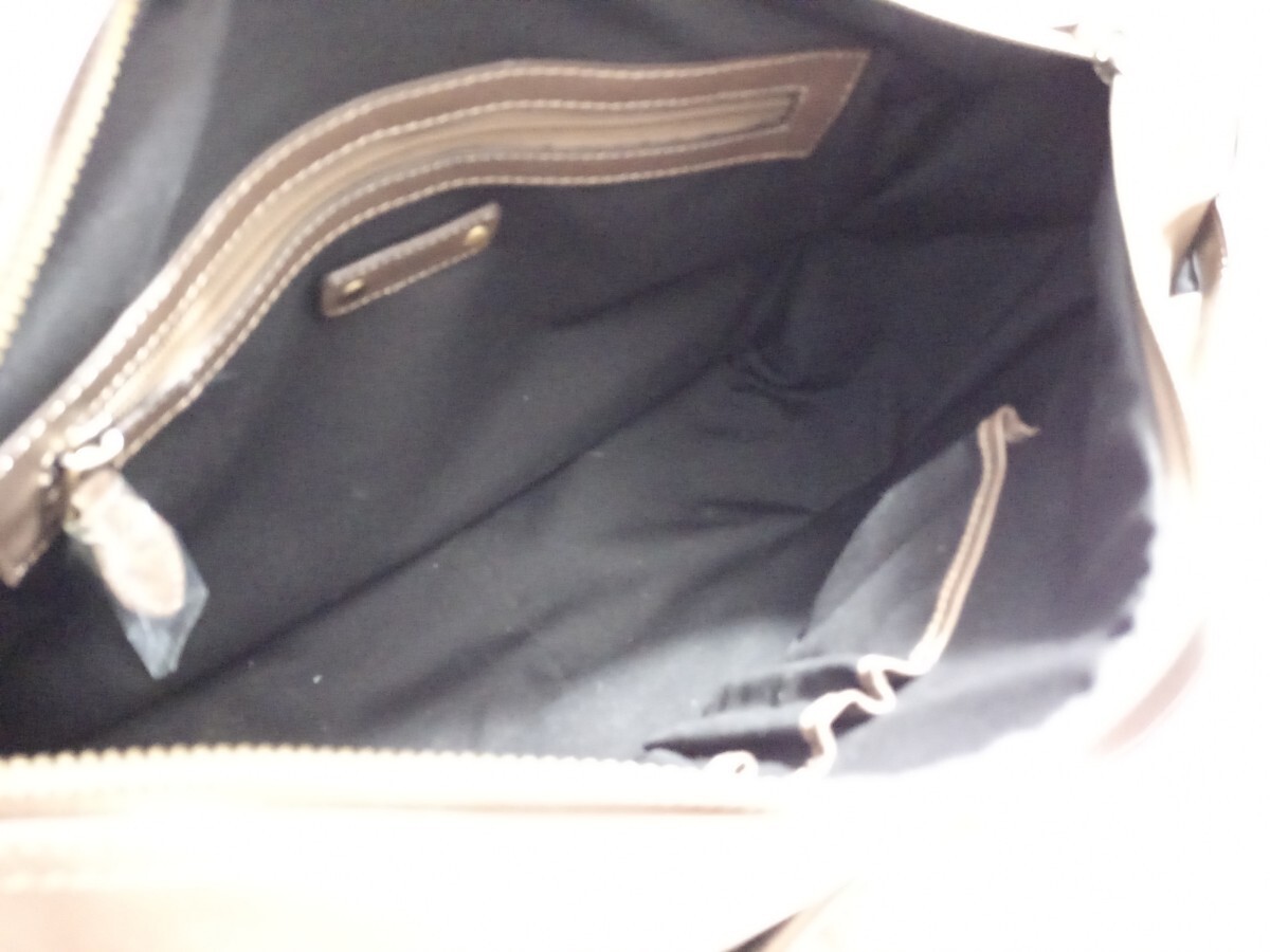 houchouzoku. шт группа натуральная кожа сумка "Boston bag" чай цвет 