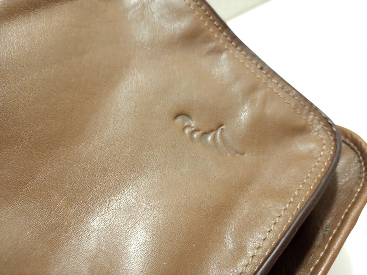 houchouzoku. шт группа натуральная кожа сумка "Boston bag" чай цвет 