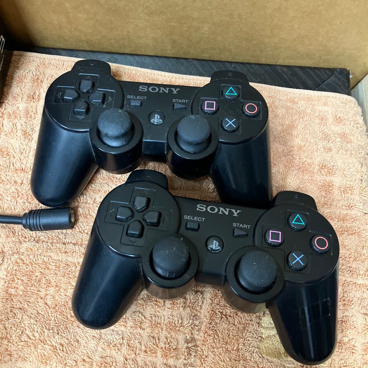 PlayStation3 HDD магнитофон упаковка PS3 уголь черный CECH-3000B электризация подтверждено б/у текущее состояние товар 