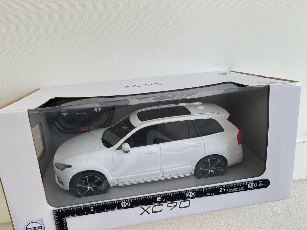★ボルボ XC90 ラジコン パールホワイト リモコン付き ビックサイズ ミニカー VOLVO 未使用 RASTAR