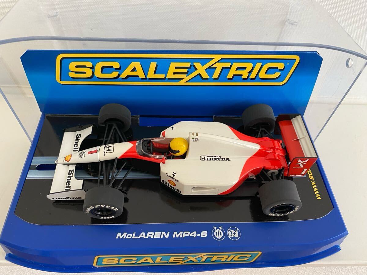 *SCALEXTRIC* McLAREN Ayrton Senna C3095 слот машина ske- Rex Trick McLAREN AYRTON SENNA 1991 #1 MP4-6 Shell F1