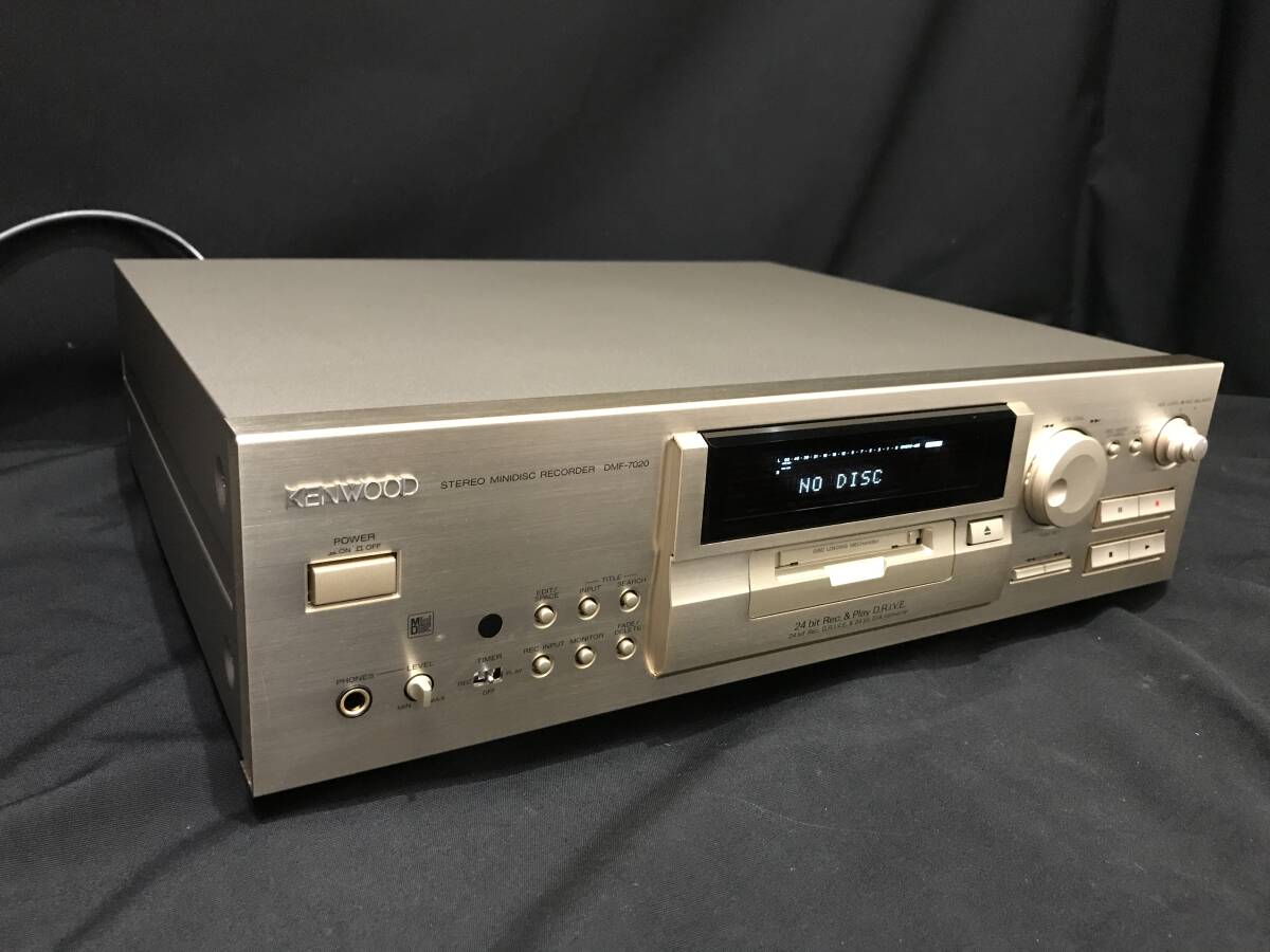 KENWOOD( Kenwood ) MD магнитофон панель DMF-7020( дистанционный пульт * с руководством пользователя )