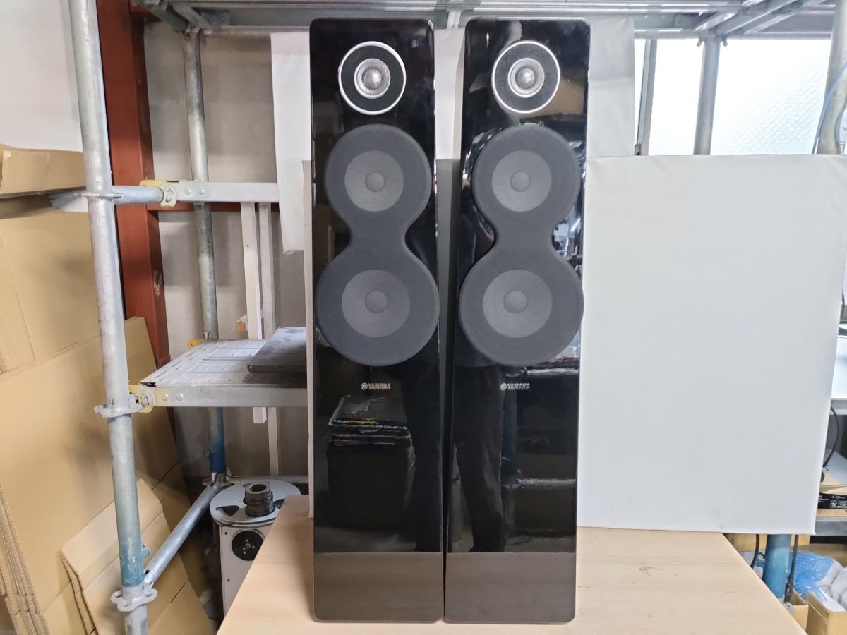  хорошая вещь YAMAHA NS-F500 Yamaha 3way 3 way книжная полка пара динамик tallboy пол динамик [0985AH]