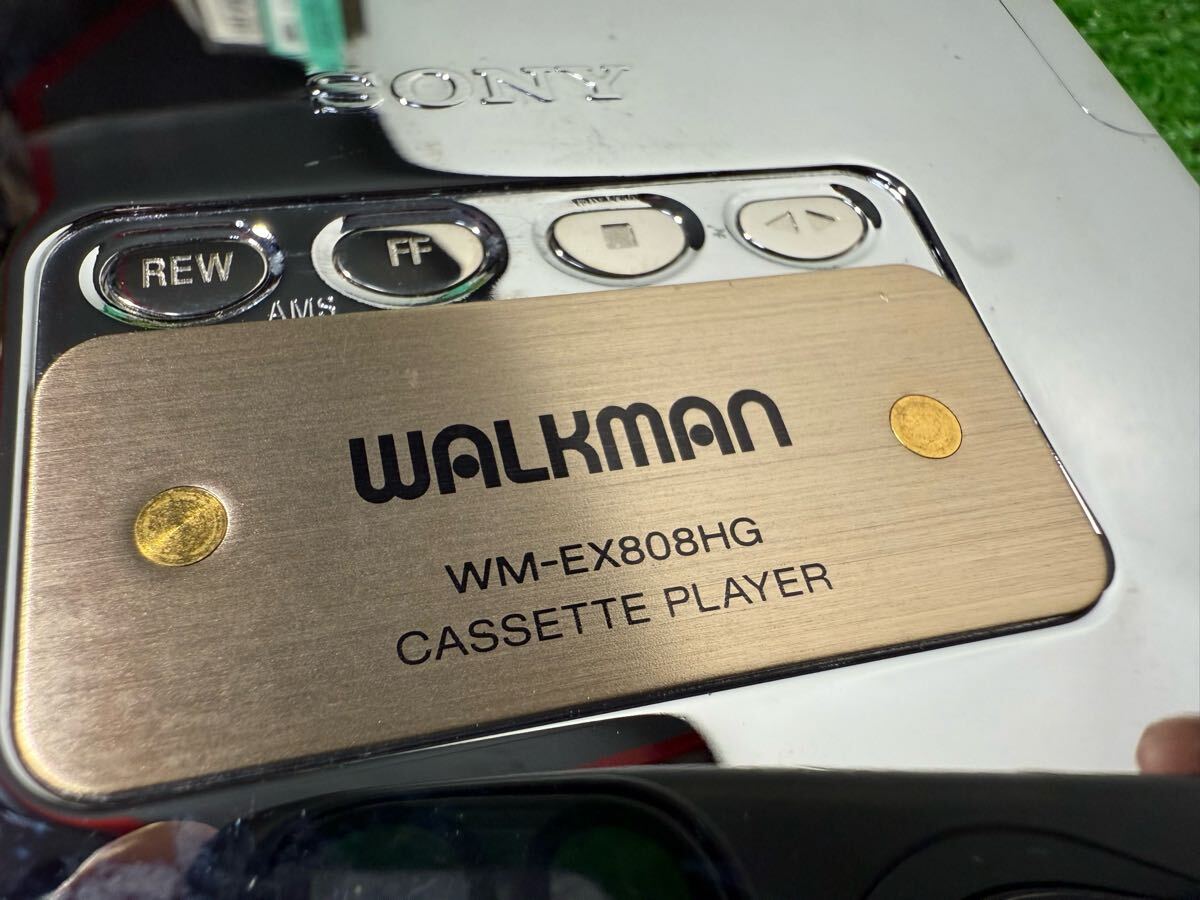 SONY Sony кассета Walkman WM-EX808HG корпус работоспособность не проверялась утиль 