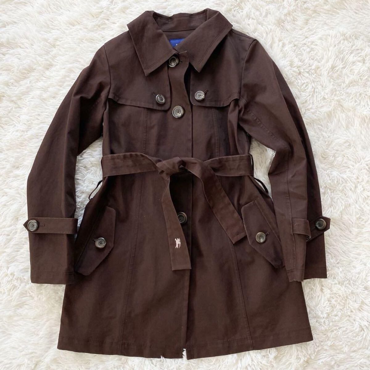 Burberry Blue label ポンチョ 茶色 Burberry Blue label ポンチョ 茶色 BURBERRY BLUE LABEL