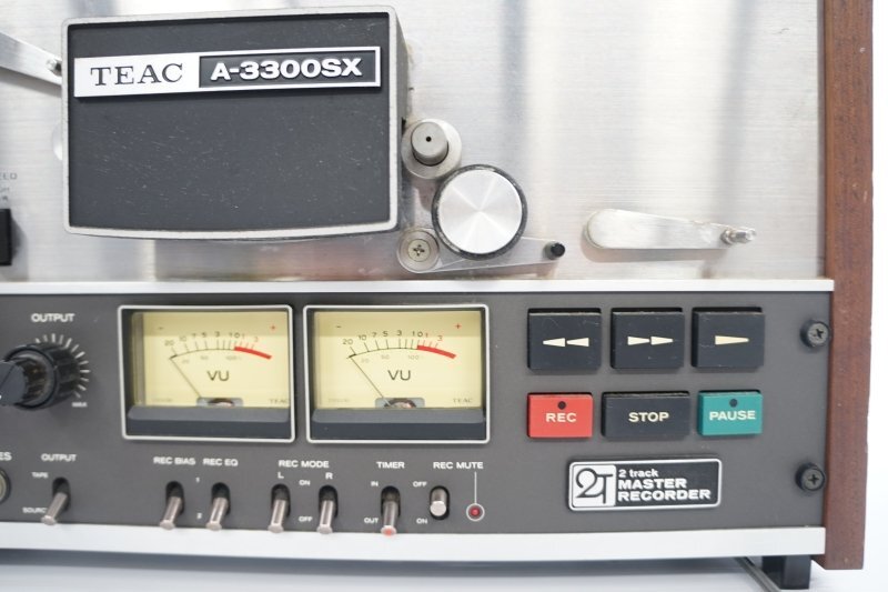G-115 【ジャンク品 中古品】TEAK A-3300SX オープンリール ティアック テープデッキ レトロ レア 珍品 希少