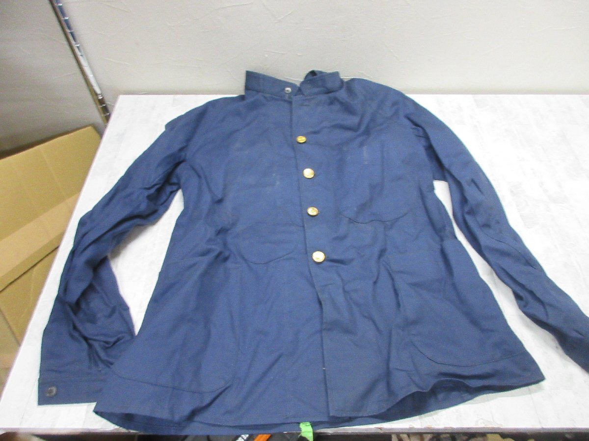 H 3. 舊國(guó)鉄 作業(yè)衣 日本國(guó)有鉄道 制服 作業(yè)著 作業(yè)服 上著 パンツ 上下 鉄道 ビンテージ レトロ 當(dāng)時(shí)物 コレクション 【星見(jiàn)】