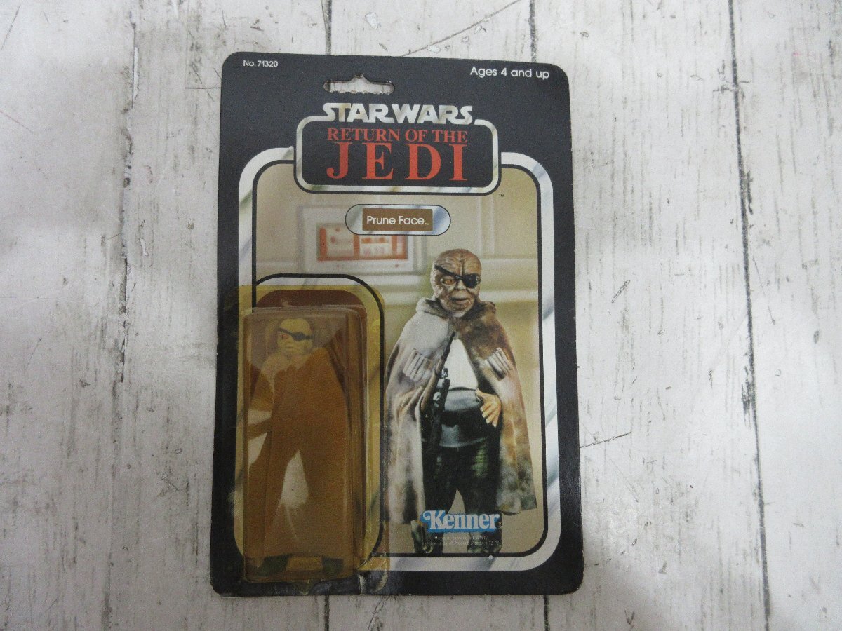 yo1 未開封 Kenner STAR WARS スターウォーズ Prune Face Figure フィギュア プルーン・フェイス オールドケナー ソフビ 【星見】