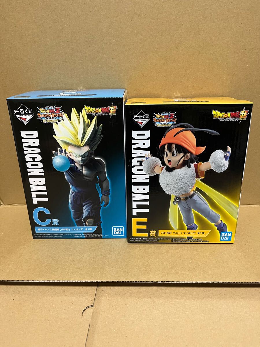 未開封2点 ドラゴンボール 一番くじ ドッカンバトル C賞 E賞 フィギュア 未開封2点 ドラゴンボール 一番くじ ドッカンバトル C賞 E賞