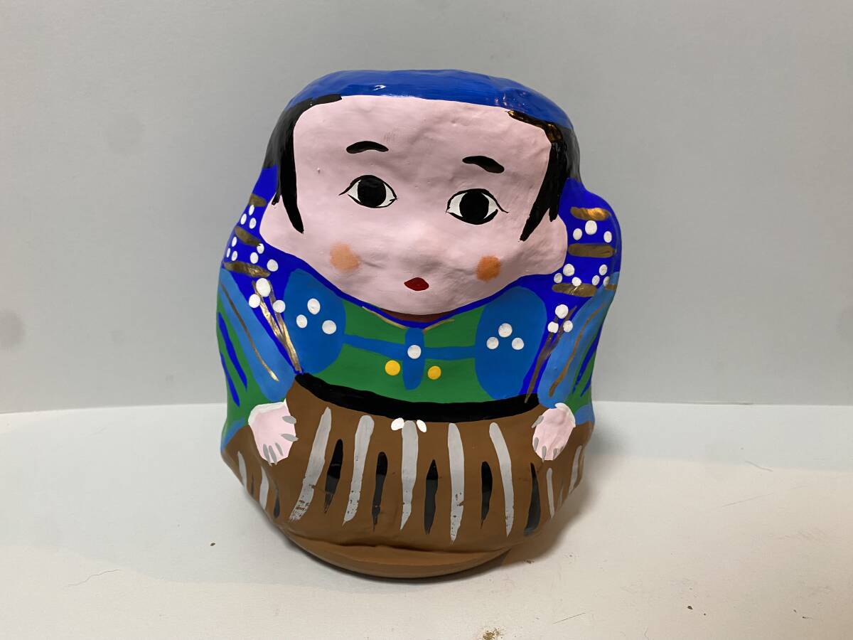 郷土玩具】大里張子（廃絶） 福助 大(日本人形)｜売買された