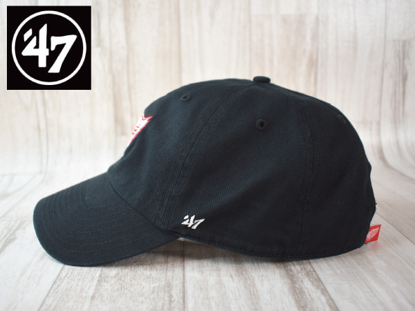 1円スタート!【未使用品】(フリーサイズ) 47 BRAND NHL DETROIT RED WINGS デトロイト レッドウィングス キャップ 帽子 USモデル J251の画像3