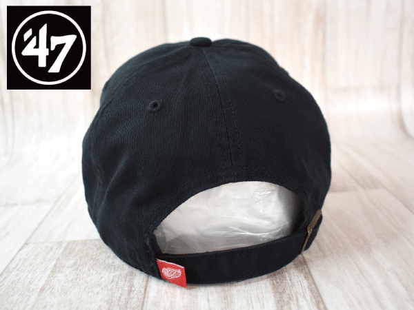 1円スタート!【未使用品】(フリーサイズ) 47 BRAND NHL DETROIT RED WINGS デトロイト レッドウィングス キャップ 帽子 USモデル J251の画像5