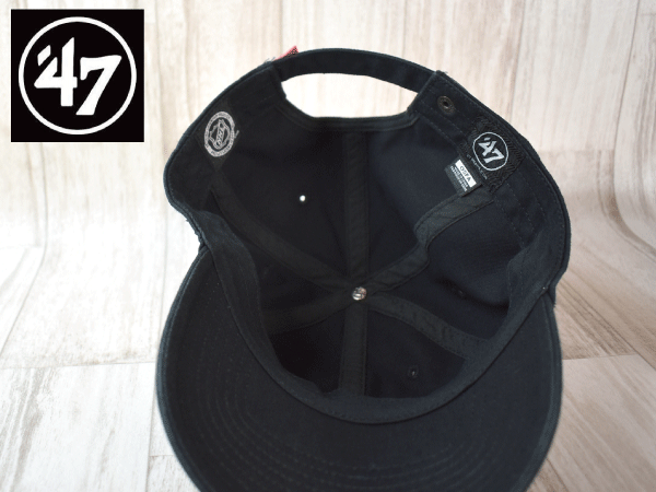 1円スタート!【未使用品】(フリーサイズ) 47 BRAND NHL DETROIT RED WINGS デトロイト レッドウィングス キャップ 帽子 USモデル J251の画像6
