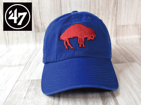 1 иен старт![ не использовался товар ]( свободный размер ) 47 BRAND NFL BUFFALO BILLS Buffalo Bill z колпак US модель J352