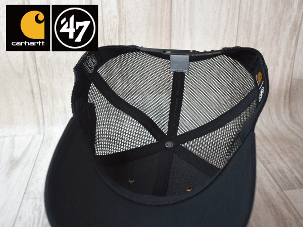 1円スタート【未使用品】(フリーサイズ) 47 BRAND × Carhartt カーハート NFL MINNESOTA VIKINGS バイキングス キャップ USモデル J377