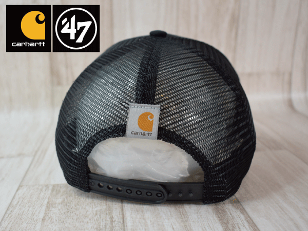 1円スタート【未使用品】(フリーサイズ) 47 BRAND × Carhartt カーハート NFL MINNESOTA VIKINGS バイキングス キャップ USモデル J377