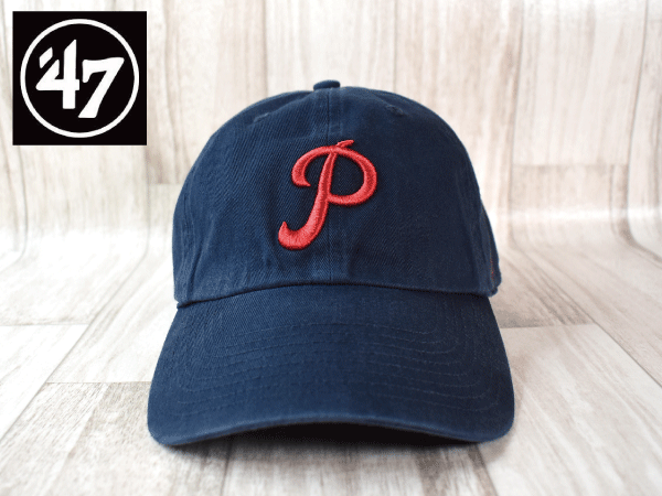 1 иен старт![ не использовался товар ]( свободный размер ) 47 BRAND MLB PHILADELPHIA PHILLIES filler Delphi a Filly z колпак шляпа US модель J396