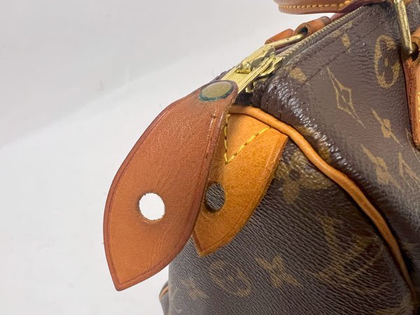 １円 LOUIS VUITTON ルイヴィトン モノグラム スピーディ30 ボストンバッグ M41526 中古