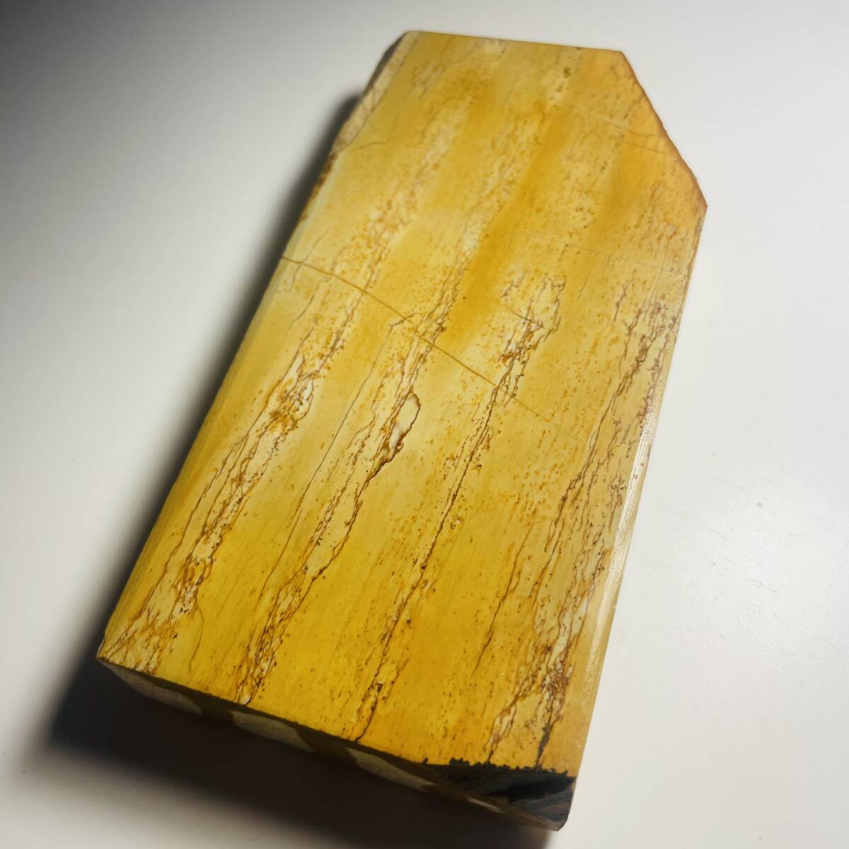 天然砥石 正本山合砥 新田 巣板砥 532g 仕上げ砥石 ／ 鉋鑿鋸