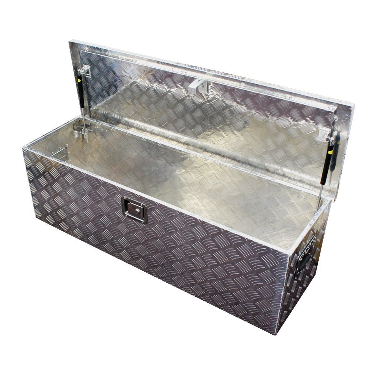 【數(shù)量限定価格】アルミ工具箱 大型 アルミボックス ツールボックス 13kg ガスタンパー付 アルミ制 収納ボックス 収納箱
