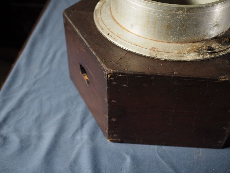 アンティーク木制羽釜臺 昭和初期　古録展 送料別 Dサイズ　中古 品番H1642