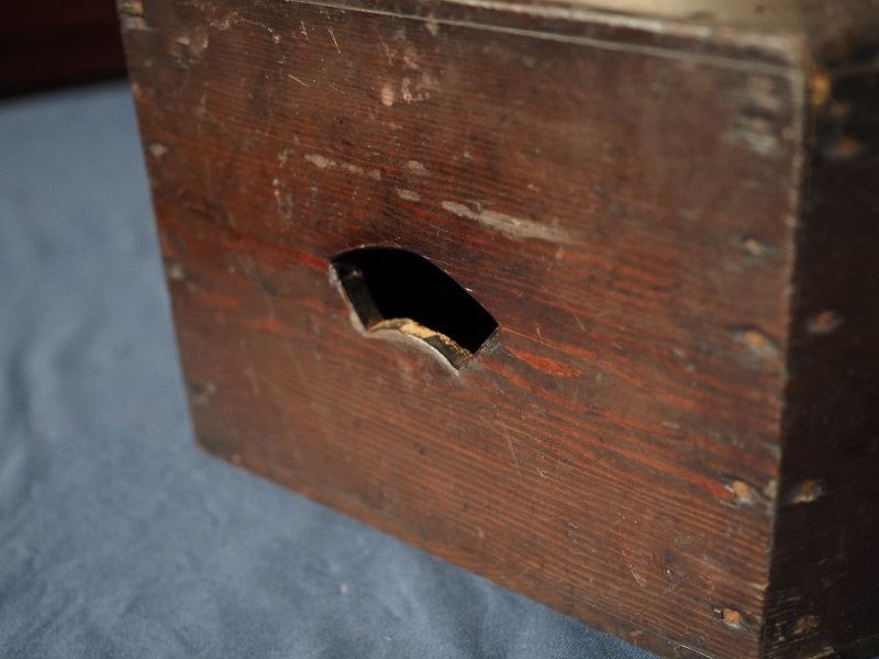 アンティーク木制羽釜臺 昭和初期　古録展 送料別 Dサイズ　中古 品番H1642