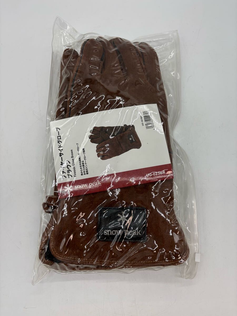 snow peak ファイヤーサイドグローブ 焚き火 キャンプ 未使用