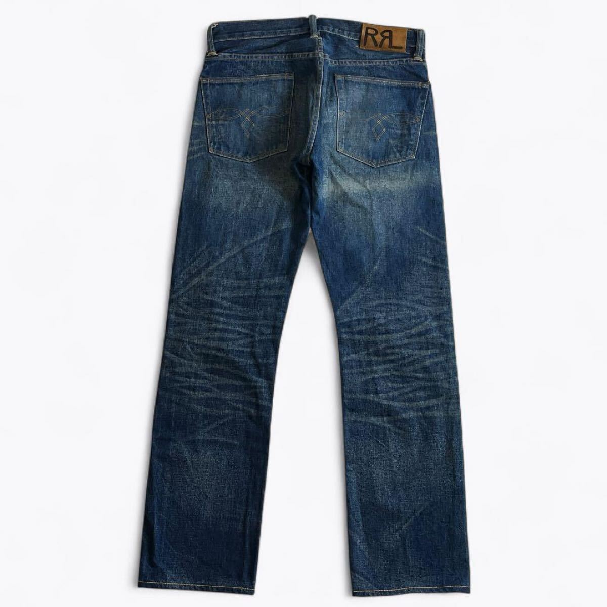 【アメリカ制】RRL LOW STRAIGHT FIT JEANS W29