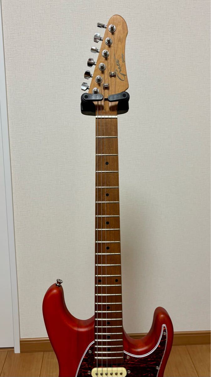 本日のみ値下げ!Grote Modern GST SSH ローステッドメイプル Grote Modern GST Coma Red SSH ローステッドメイプル エレキ