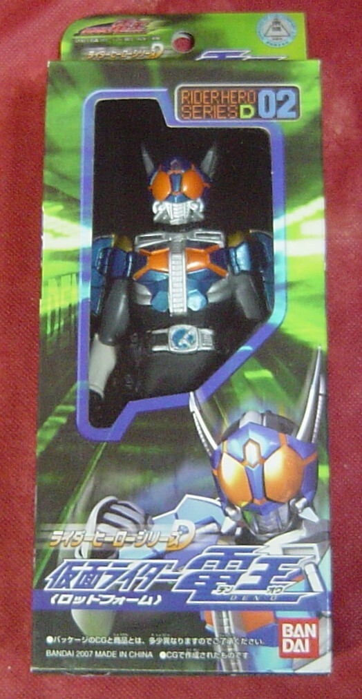 39C65-16. Bandai sofvi rider герой серии D Kamen Rider DenO удилище пена стандартный размер старый версия размер 