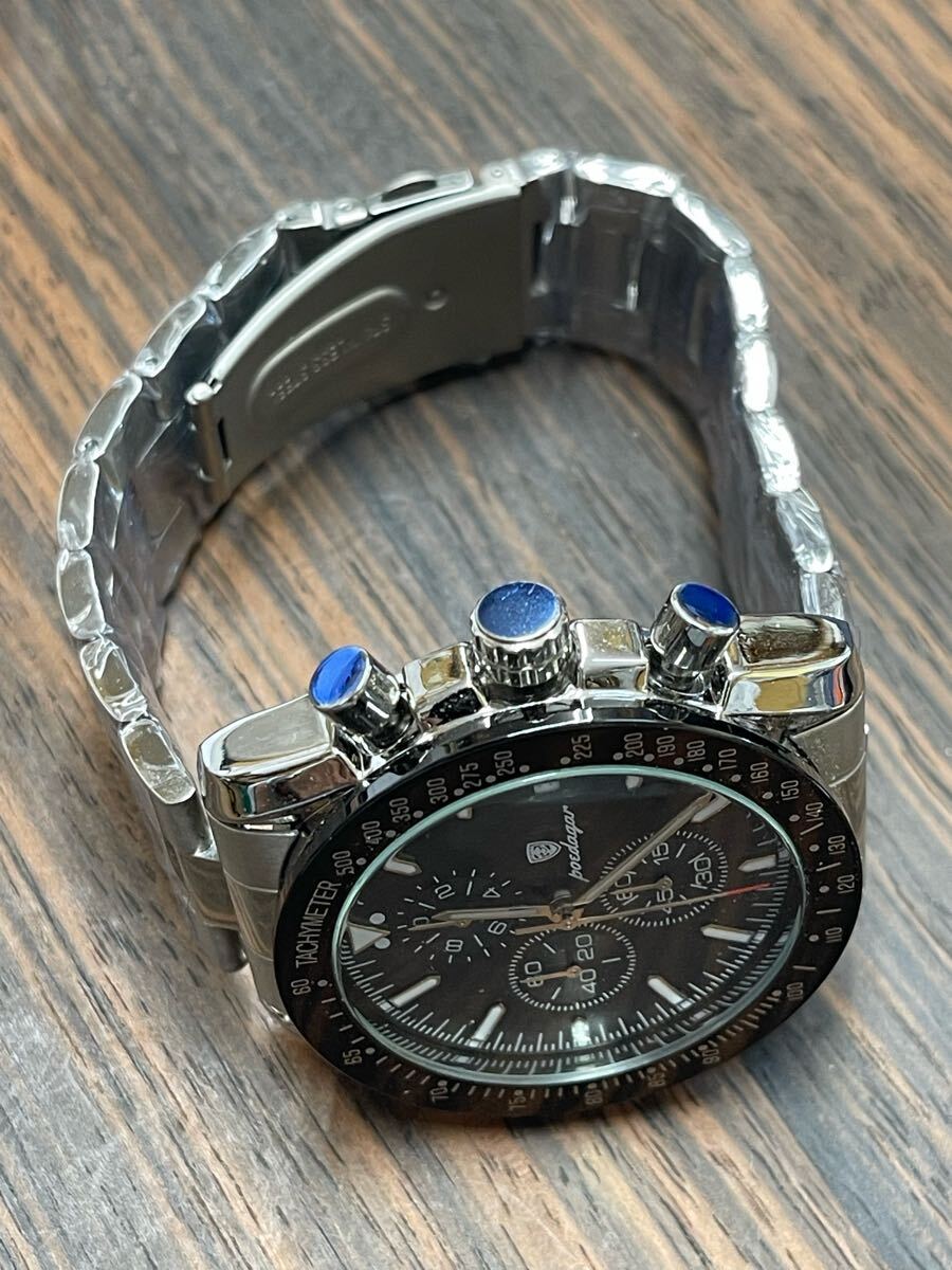 オマージュクロノグラフ クォーツ式腕時計_画像3