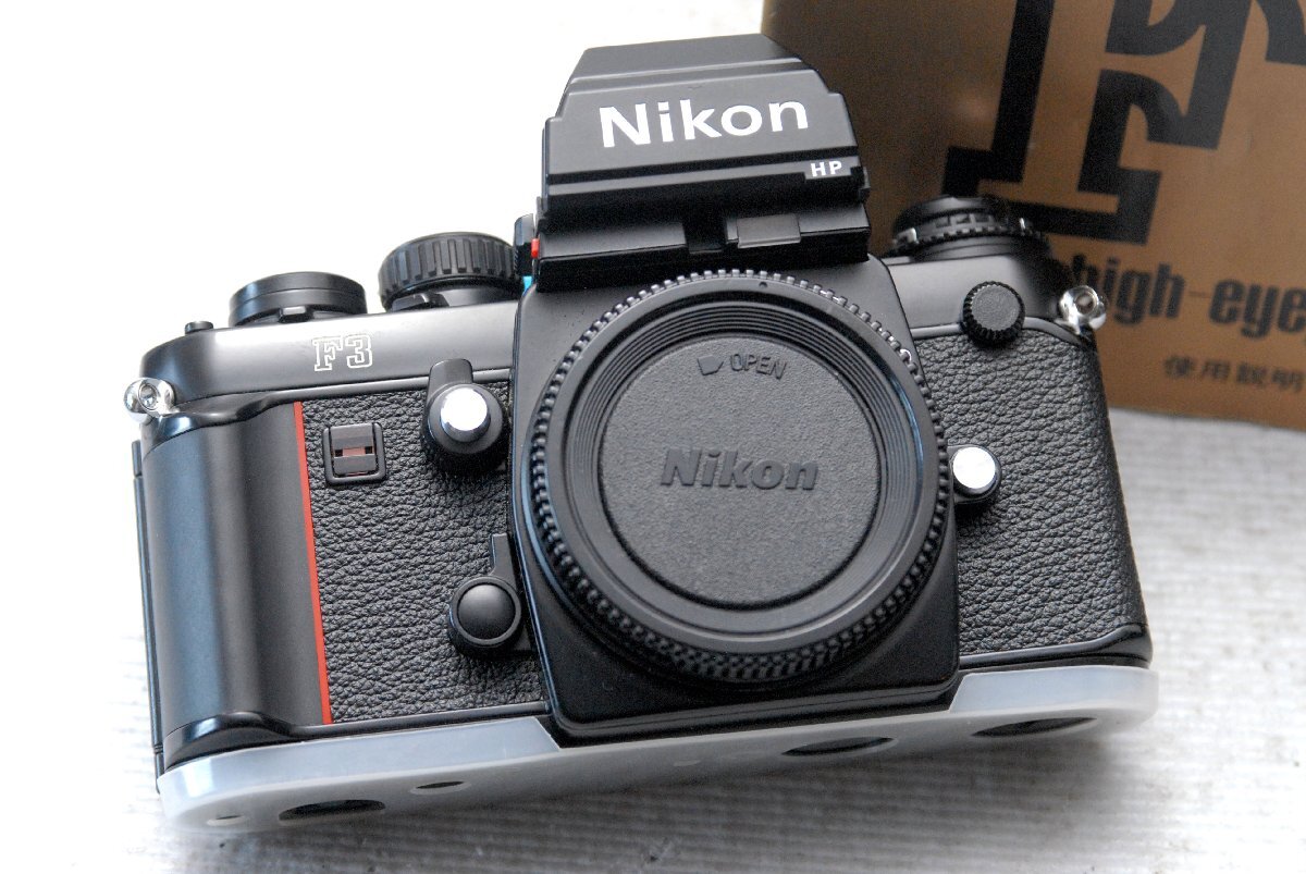 ( красивый )Nikon Nikon пик популярный высококлассный однообъективный зеркальный камера F3 корпус + ( I Revell искатель HP есть ) редкий хороший товар ( коррозия нет )