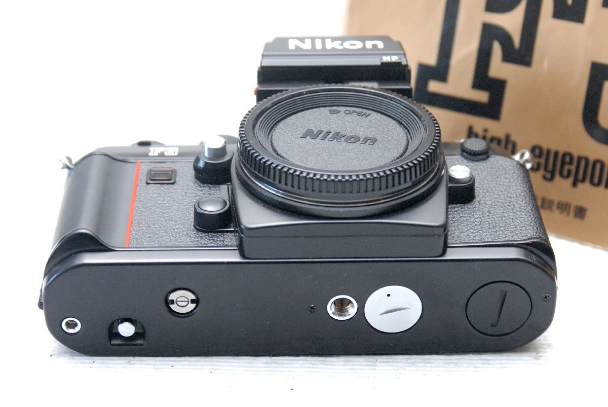 ( красивый )Nikon Nikon пик популярный высококлассный однообъективный зеркальный камера F3 корпус + ( I Revell искатель HP есть ) редкий хороший товар ( коррозия нет )