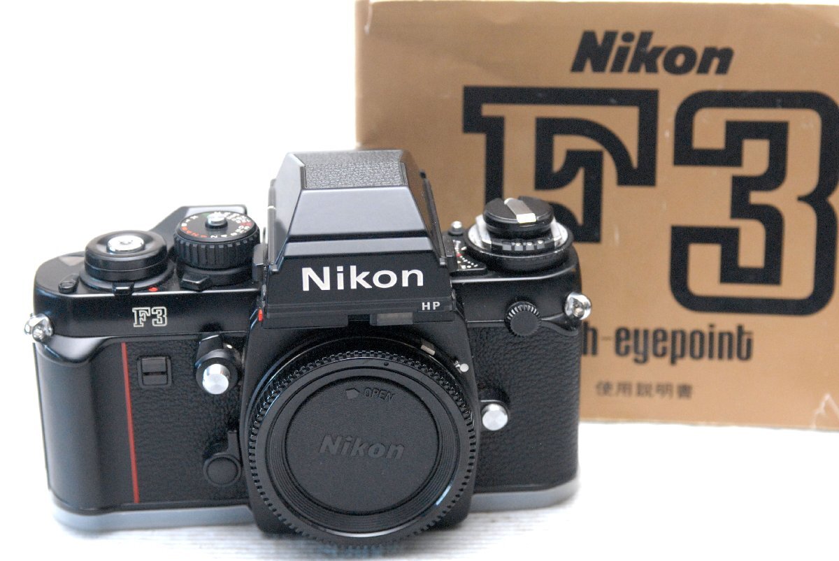 ( красивый )Nikon Nikon пик популярный высококлассный однообъективный зеркальный камера F3 корпус + ( I Revell искатель HP есть ) редкий хороший товар ( коррозия нет )