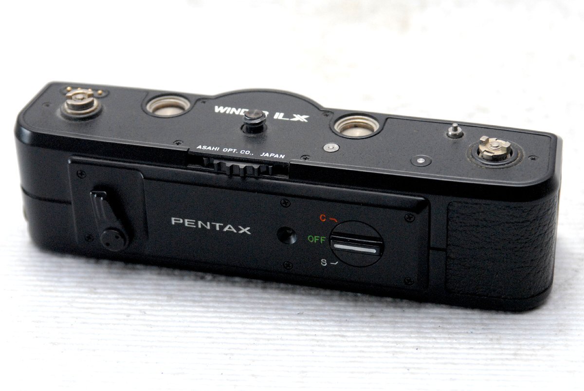 PENTAX Pentax оригинальный высококлассный однообъективный зеркальный камера LX специальный Winder WINDER LX редкий работа товар 